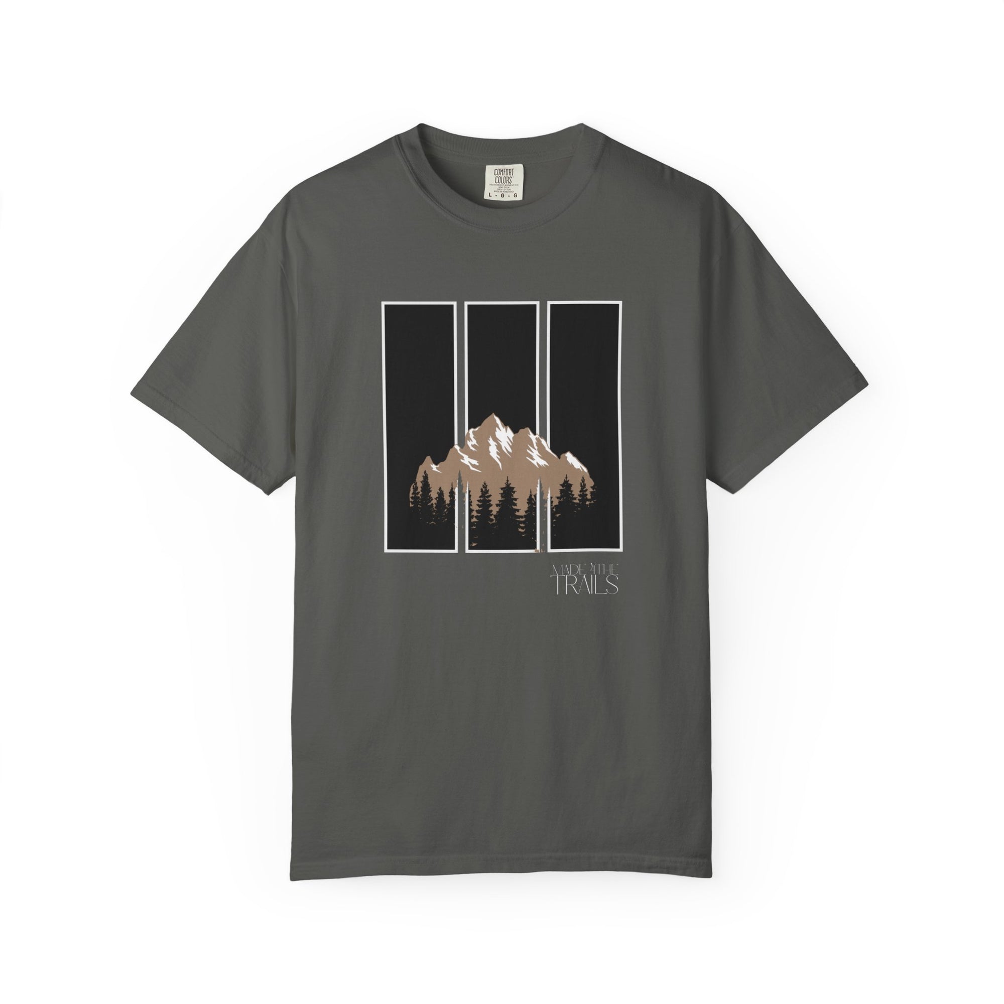 Mountain Landscape T-Shirt, Unisex Casual Tee, Nature Lover Gift, Outdoor Adventure Shirt, Eco-Friendly Fashion